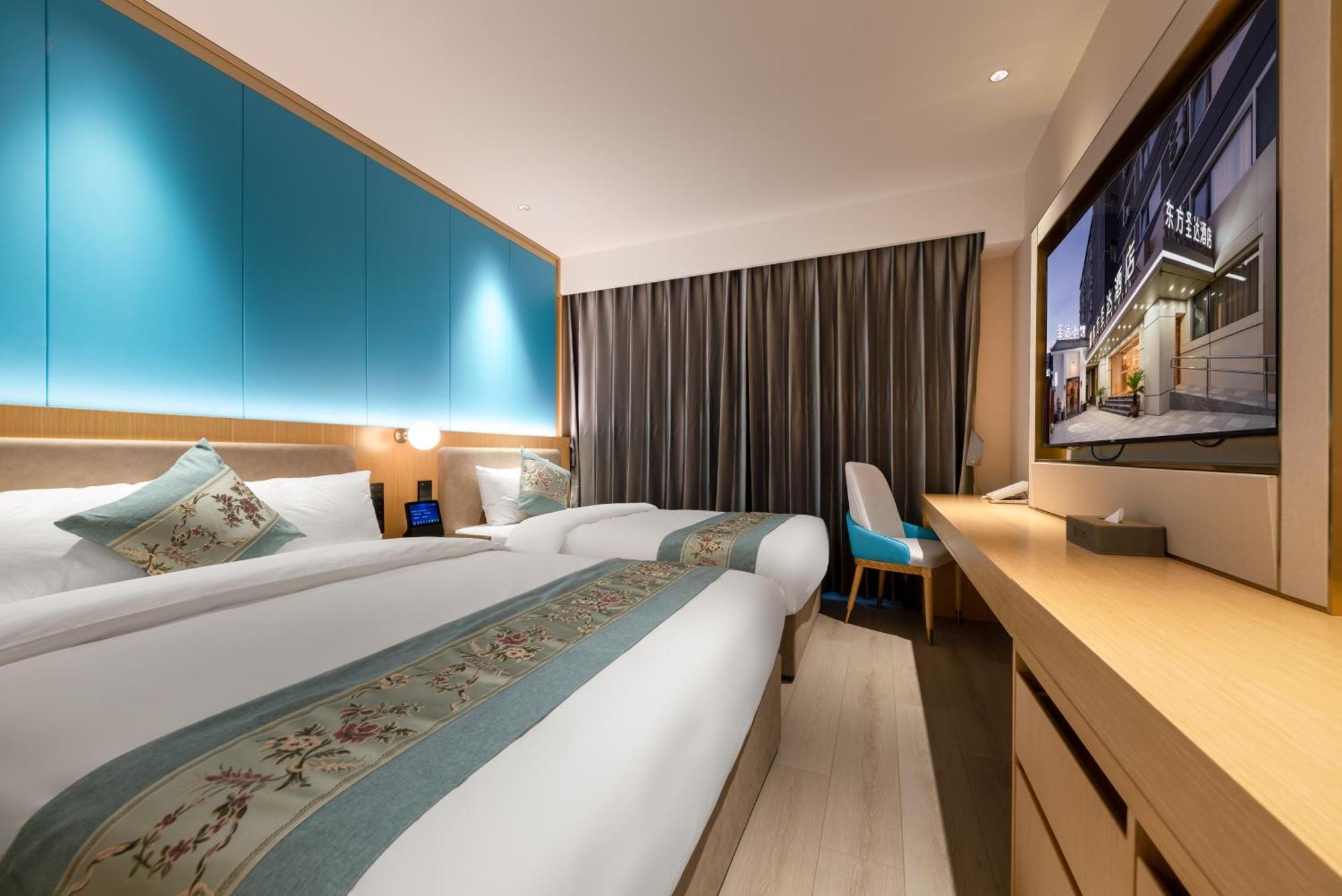 Jingfang Building Smart Hotel - Located In The Busiest Part Of The Downtown Area, Near Beijing Tiananmen Square And The Forbidden City,Wangfujing Shopping Street ,Newly Opened Hotel,Provide Free Laundry Service,Provide Tourism And Ticketing Services Luaran gambar