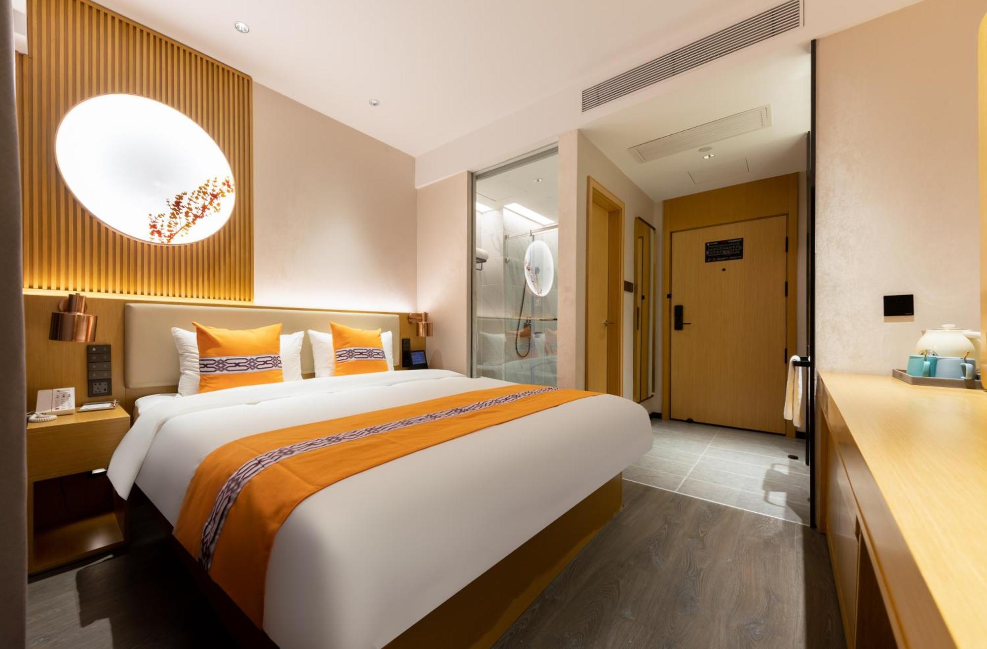Jingfang Building Smart Hotel - Located In The Busiest Part Of The Downtown Area, Near Beijing Tiananmen Square And The Forbidden City,Wangfujing Shopping Street ,Newly Opened Hotel,Provide Free Laundry Service,Provide Tourism And Ticketing Services Luaran gambar