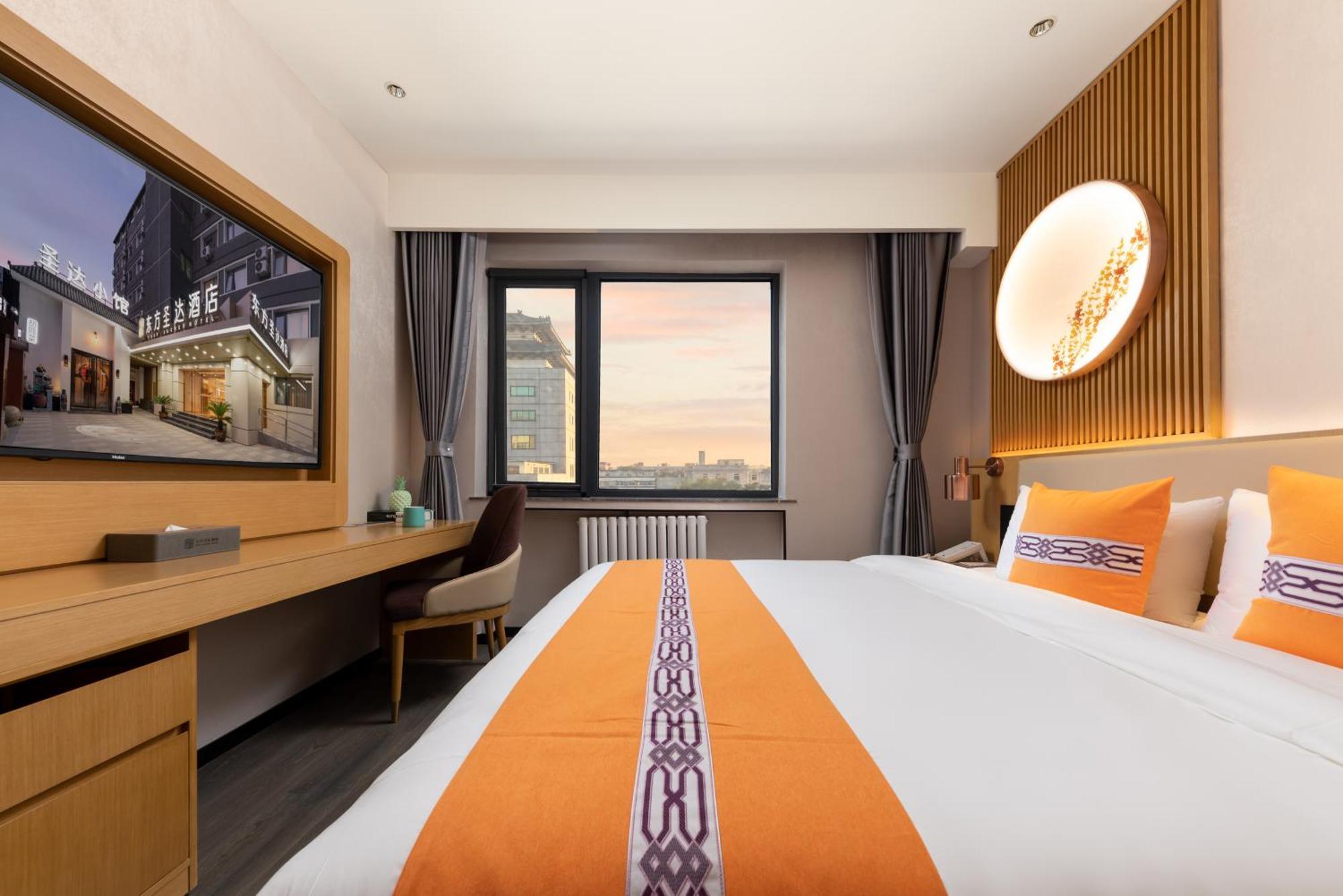 Jingfang Building Smart Hotel - Located In The Busiest Part Of The Downtown Area, Near Beijing Tiananmen Square And The Forbidden City,Wangfujing Shopping Street ,Newly Opened Hotel,Provide Free Laundry Service,Provide Tourism And Ticketing Services Luaran gambar