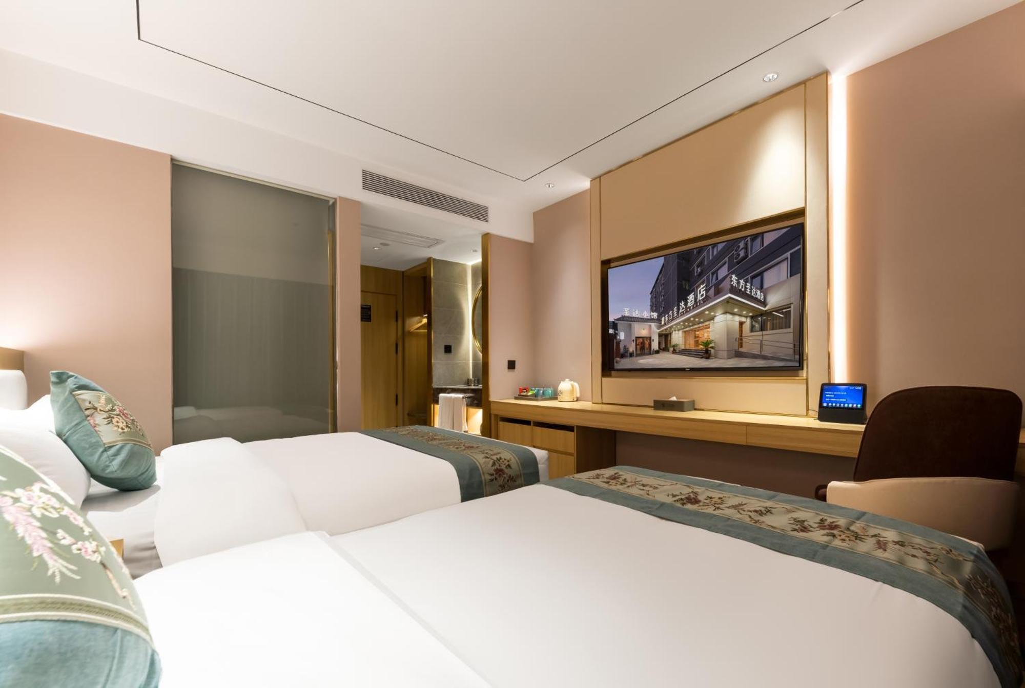 Jingfang Building Smart Hotel - Located In The Busiest Part Of The Downtown Area, Near Beijing Tiananmen Square And The Forbidden City,Wangfujing Shopping Street ,Newly Opened Hotel,Provide Free Laundry Service,Provide Tourism And Ticketing Services Luaran gambar