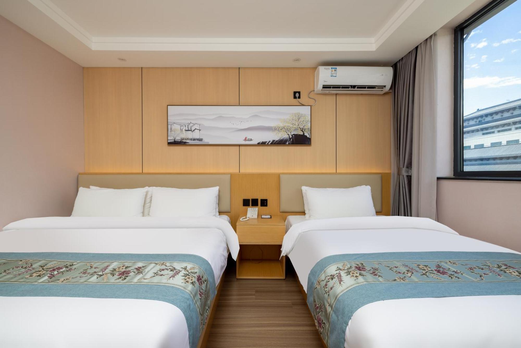 Jingfang Building Smart Hotel - Located In The Busiest Part Of The Downtown Area, Near Beijing Tiananmen Square And The Forbidden City,Wangfujing Shopping Street ,Newly Opened Hotel,Provide Free Laundry Service,Provide Tourism And Ticketing Services Luaran gambar