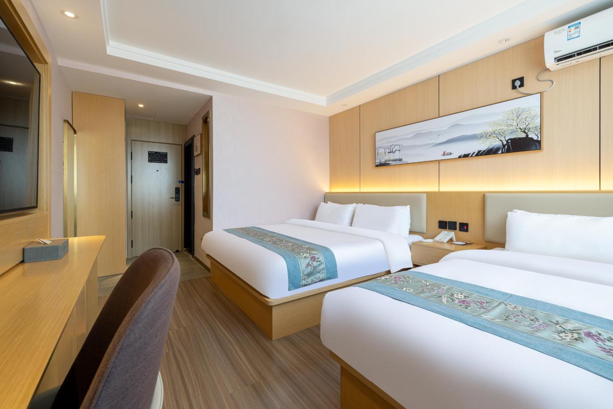Jingfang Building Smart Hotel - Located In The Busiest Part Of The Downtown Area, Near Beijing Tiananmen Square And The Forbidden City,Wangfujing Shopping Street ,Newly Opened Hotel,Provide Free Laundry Service,Provide Tourism And Ticketing Services Luaran gambar
